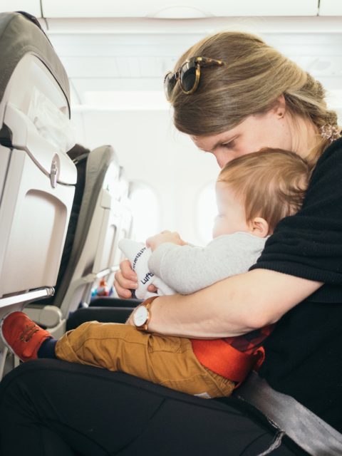 Flying with an infant or toddler