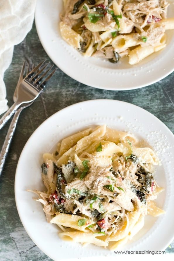 dads in the house gluten free tuscan pasta recipe